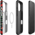 Liquid Blue Tie Dye - Rasta iPhone 16 Pro Magsafe Impact Case